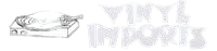 Vinyl Imports Record Shop Logo